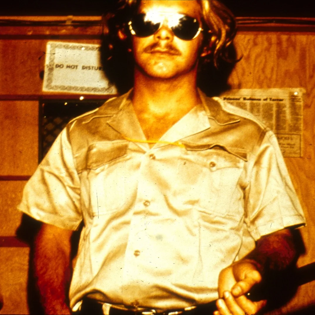 Guard with Sunglasses