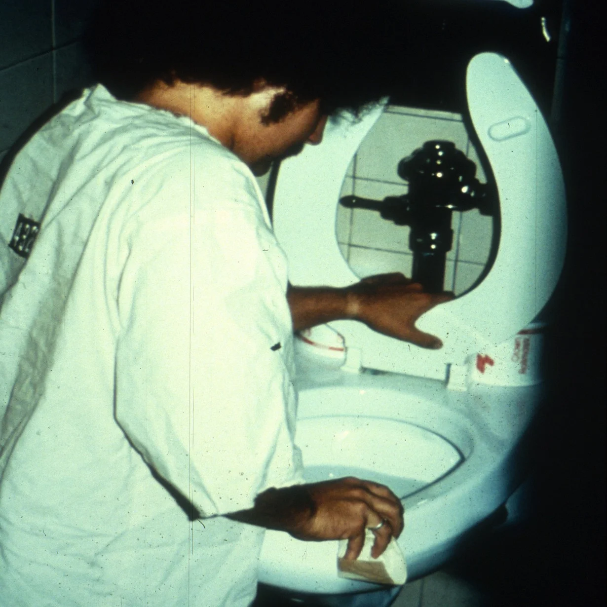  Cleaning a Toilet as Punishment