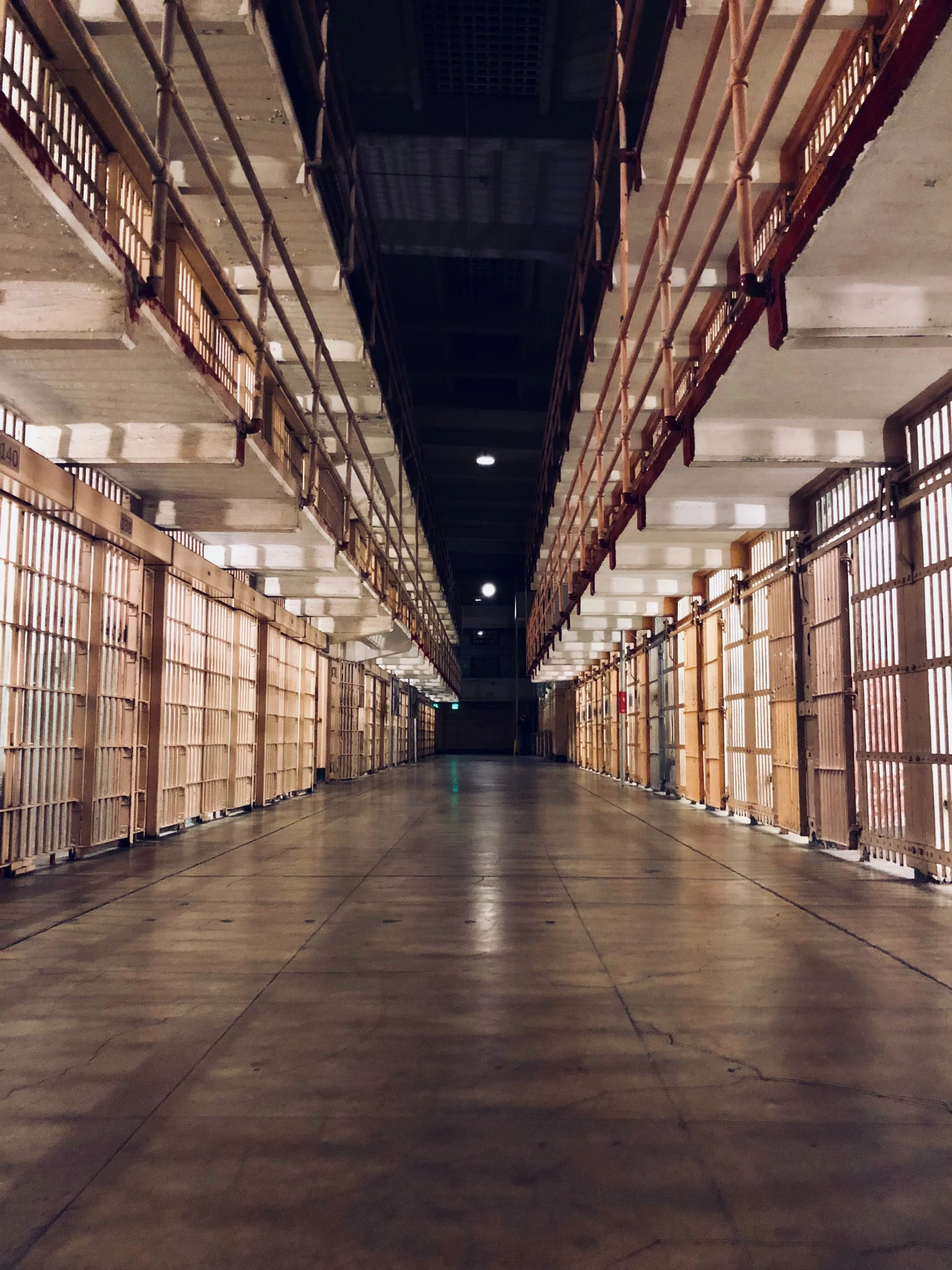 Inside prison