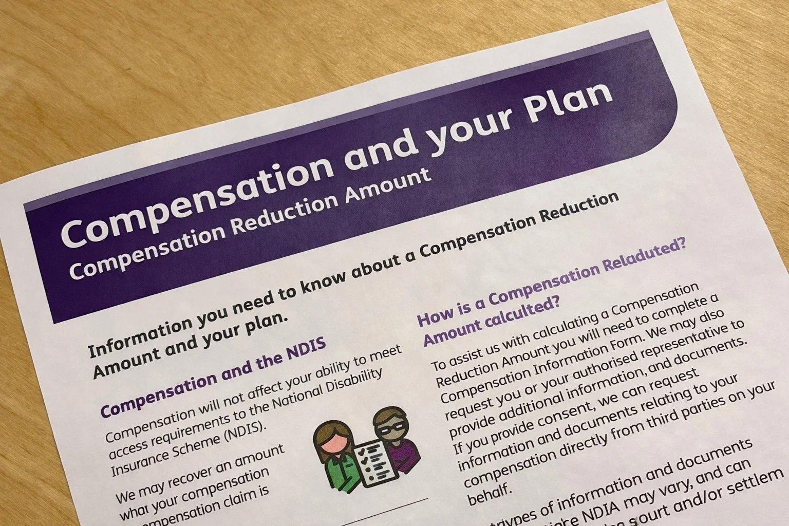 NDIS Compensation reduction media attention