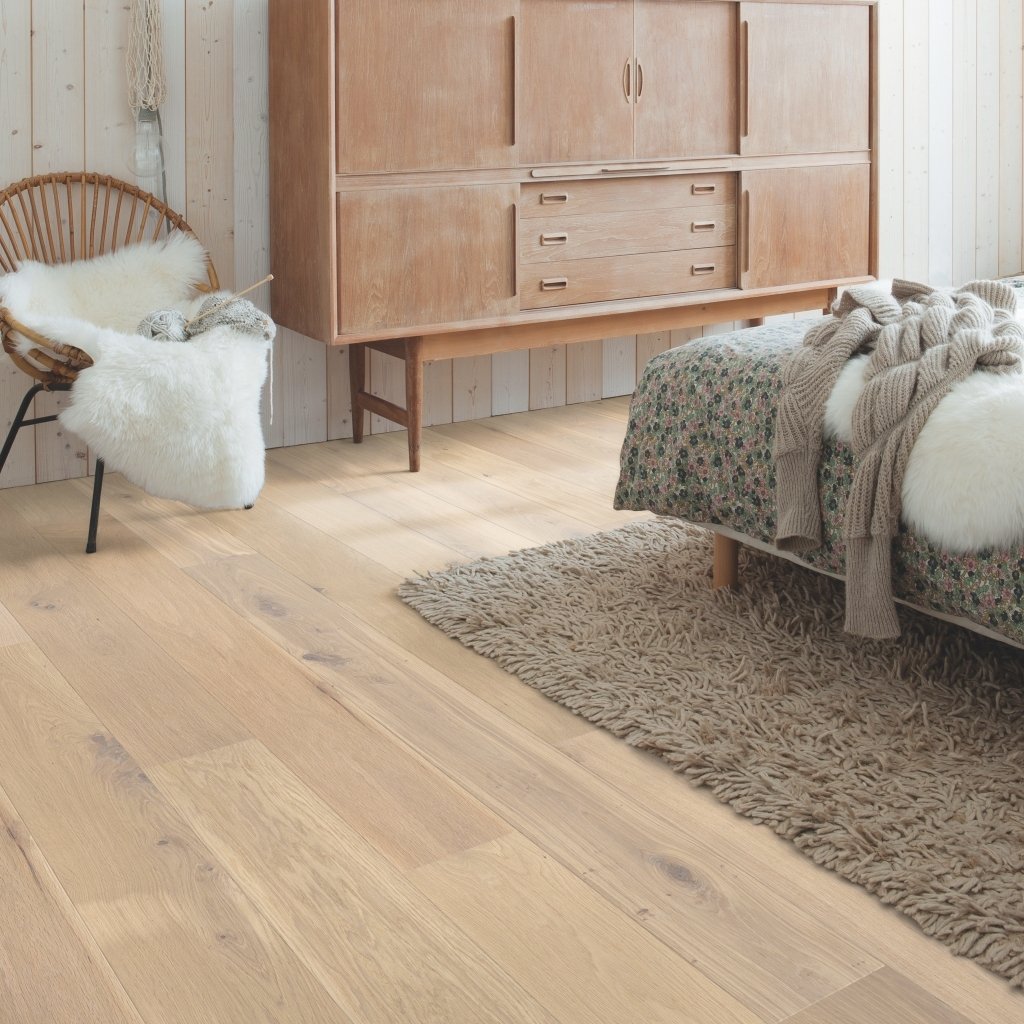 QUICK-STEP Almond white oak oiled HARDWOOD PALAZZO PAL3014S