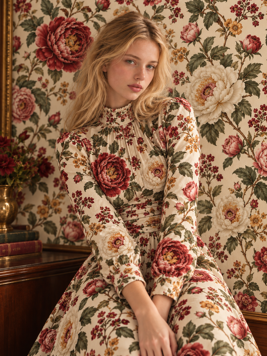 Romantic Vintage Floral Portrait.png