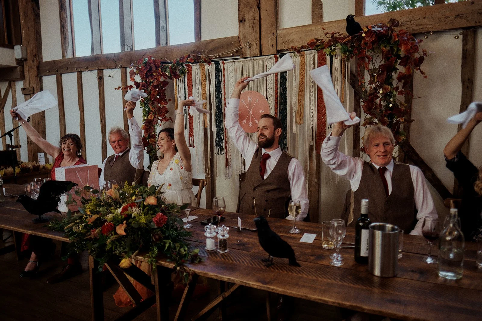 Wedding at Maidens barn