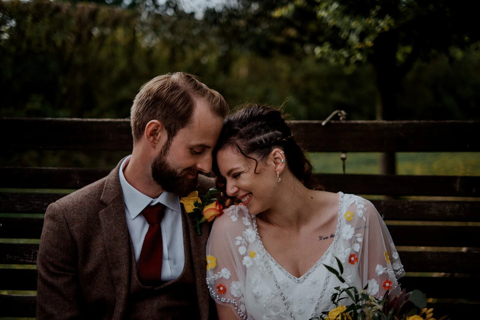 Wedding at Maidens barn