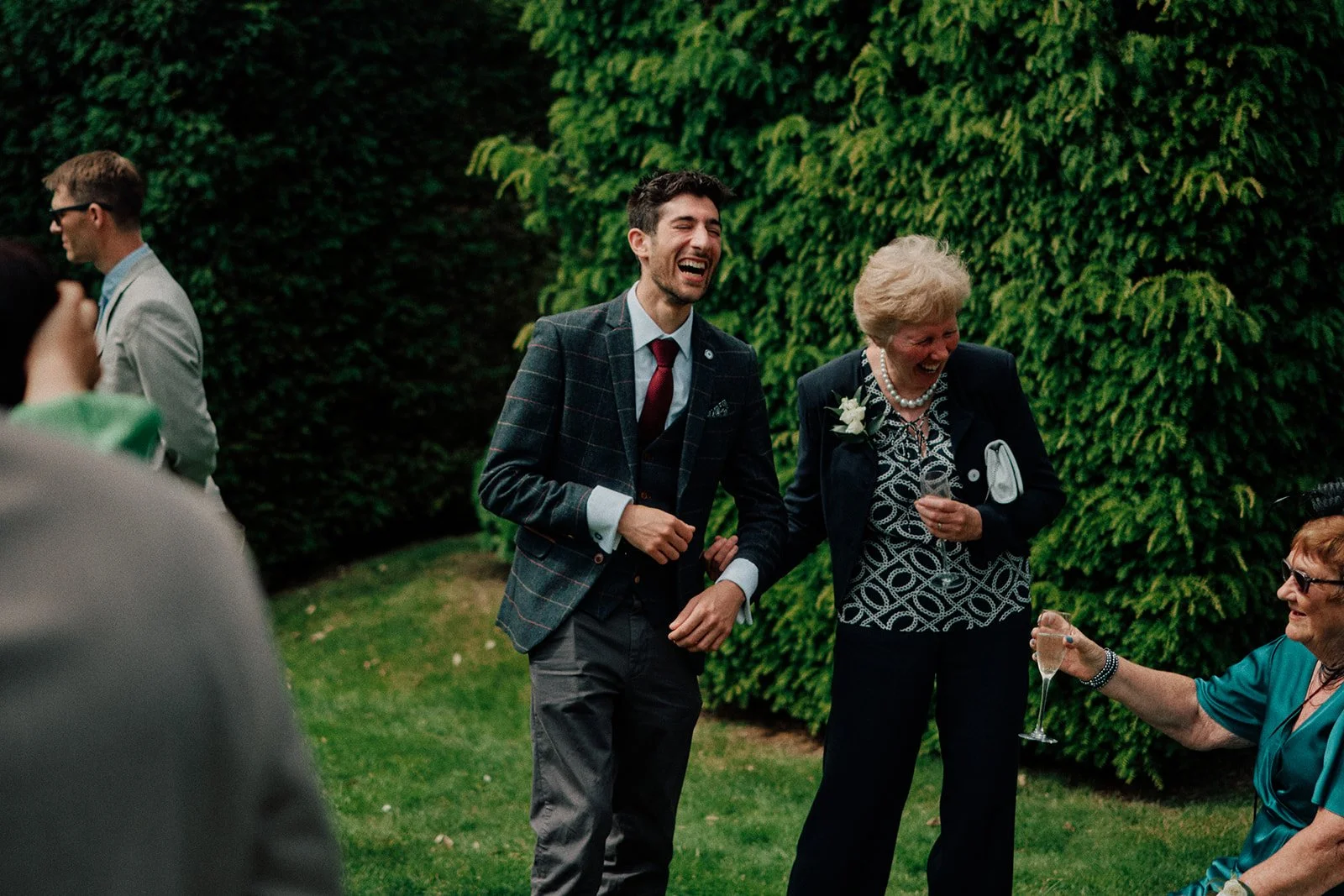 Wedding at St osyth Priory