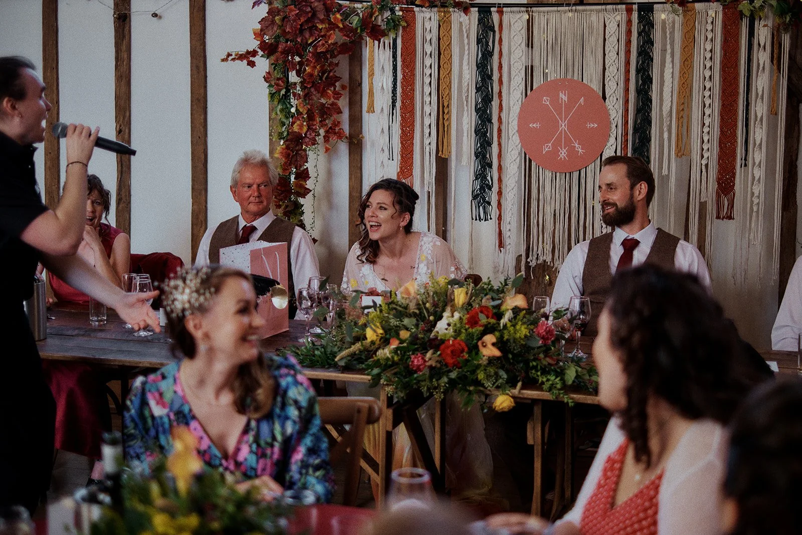 Wedding at Maidens barn