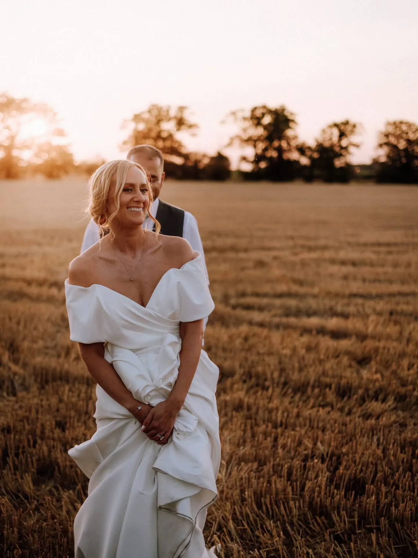 Natural moments amongst the posed moments, love them. @high_house_weddings