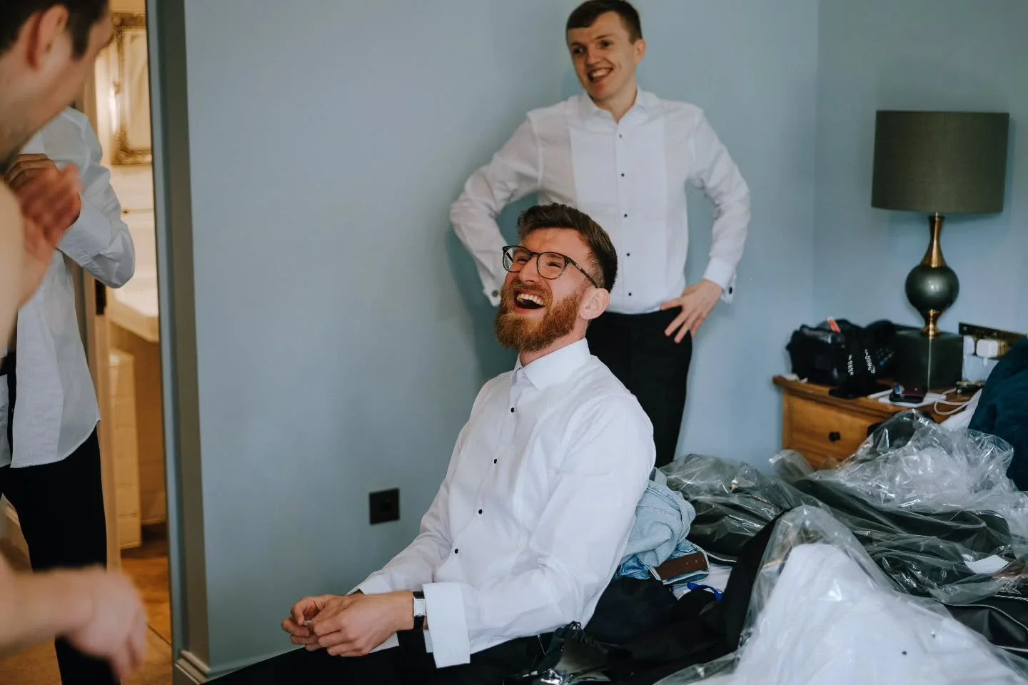 Capturing the best kind of madness and love, love this job