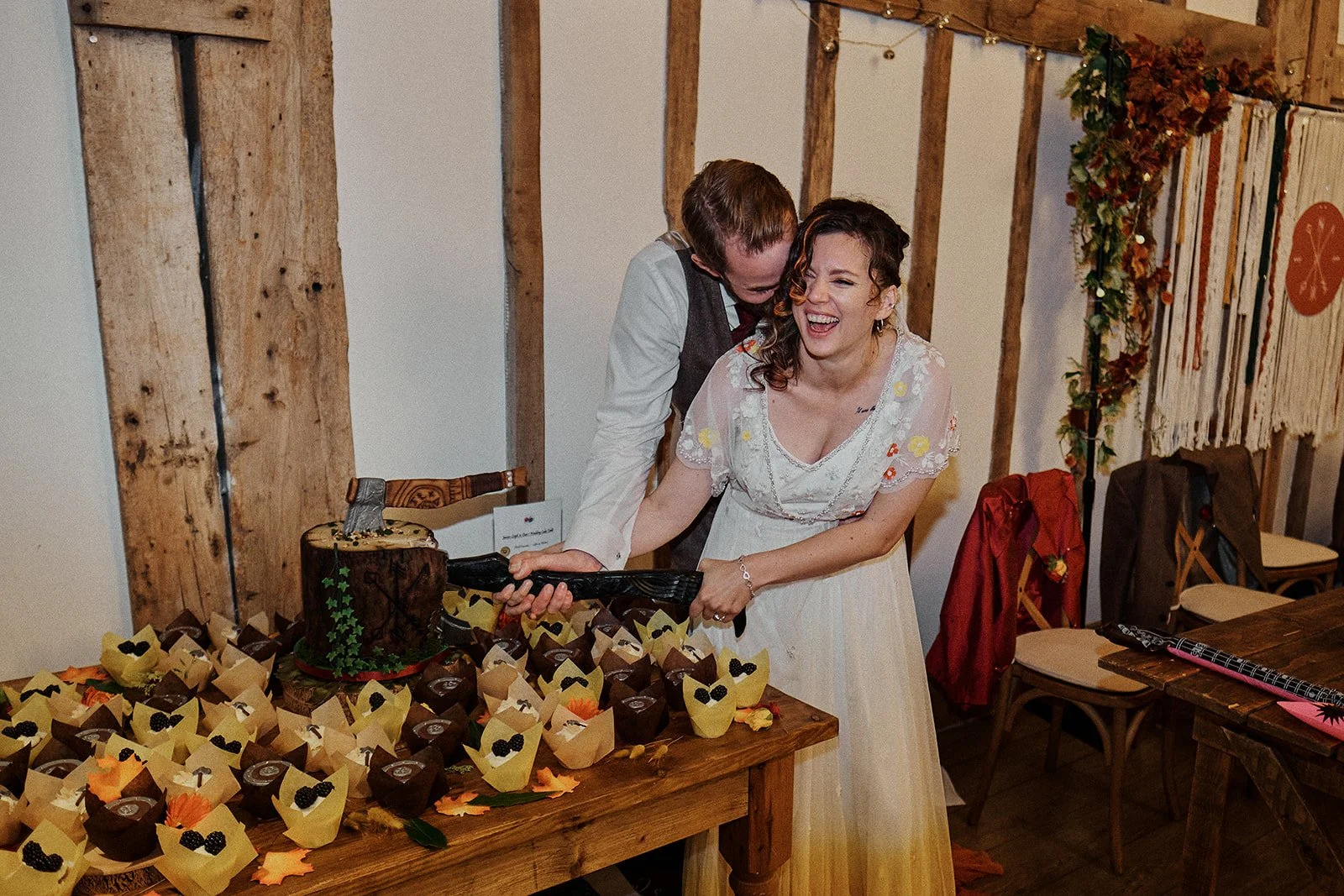 Wedding at Maidens barn