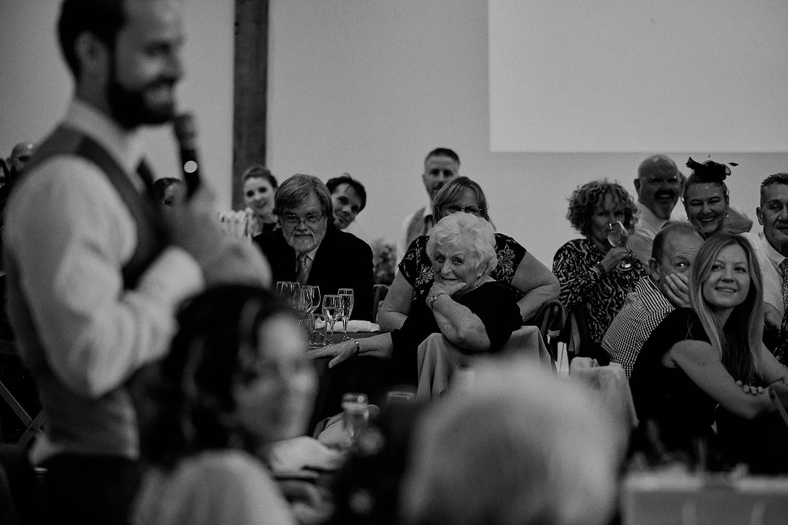 Wedding at Maidens barn