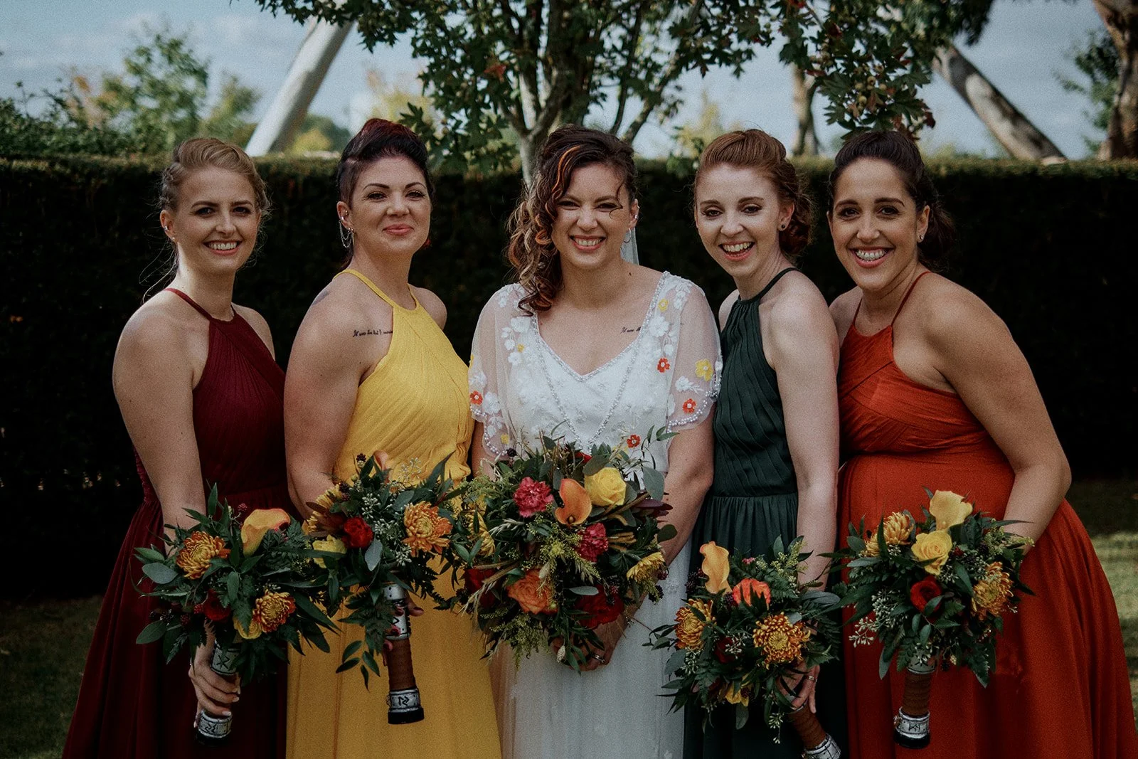 Wedding at Maidens barn