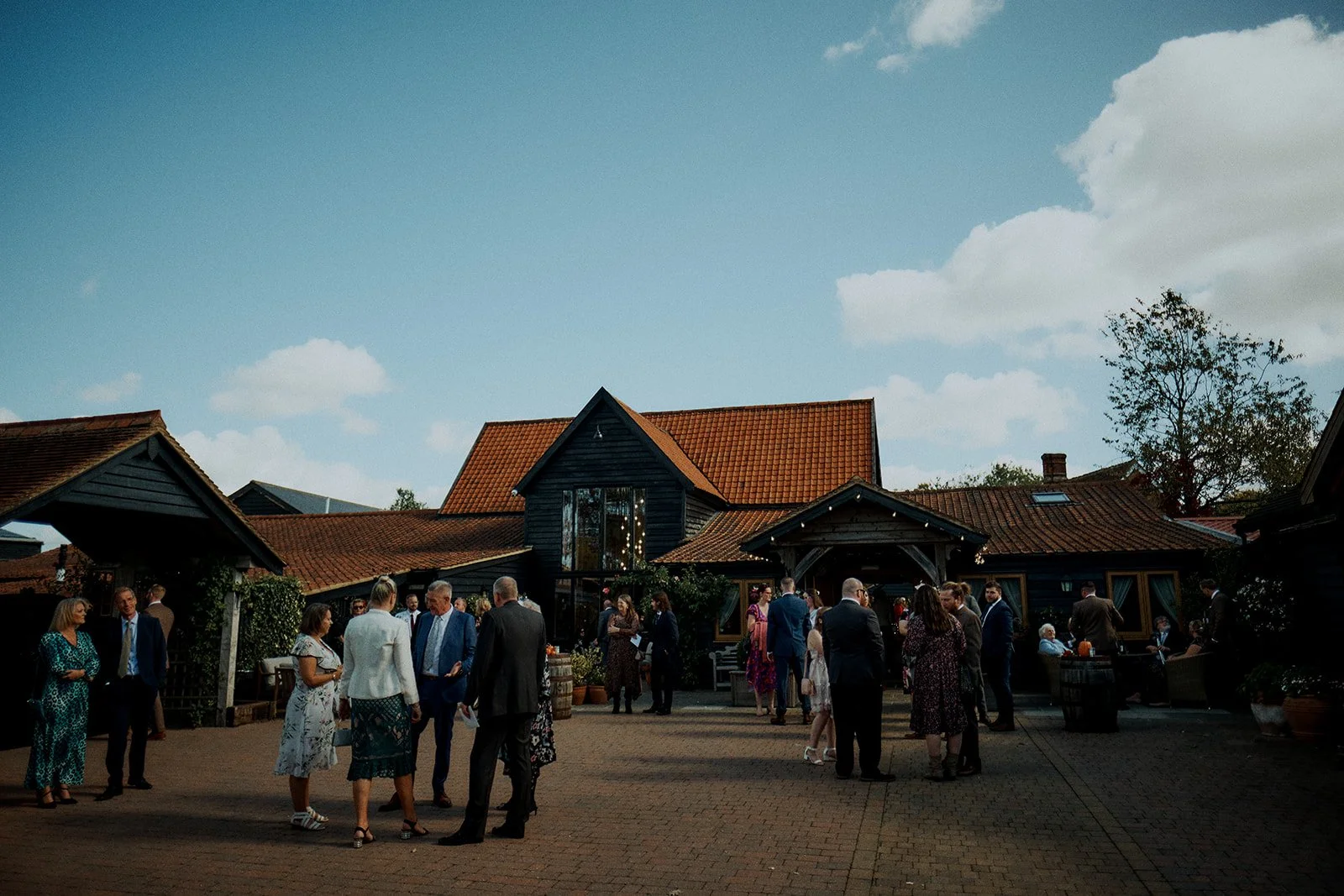 Wedding at Maidens barn