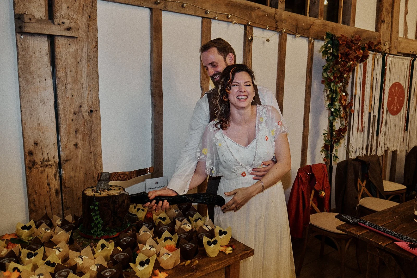 Wedding at Maidens barn