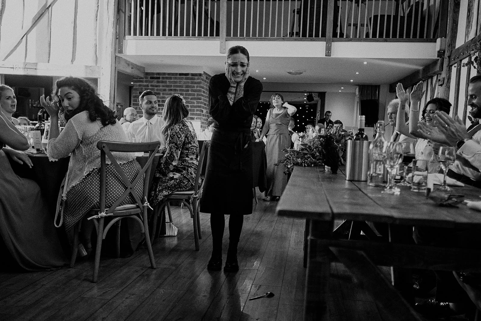 Wedding at Maidens barn