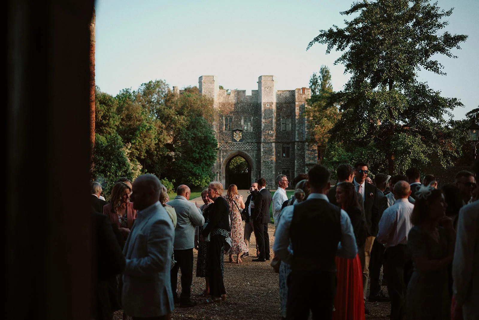 Wedding at St osyth Priory