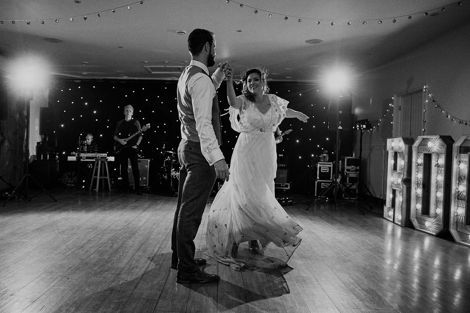 Wedding at Maidens barn