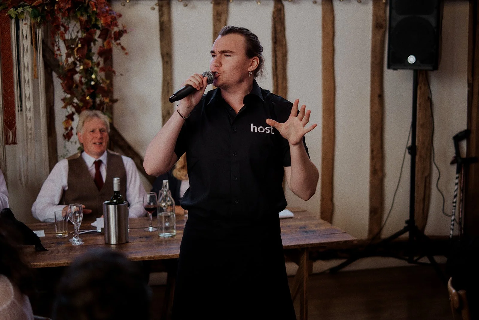 Wedding at Maidens barn