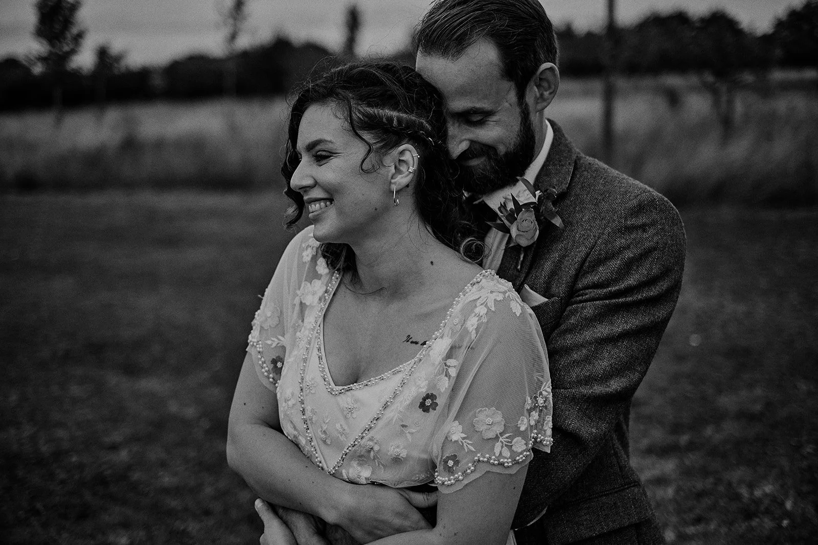 Wedding at Maidens barn