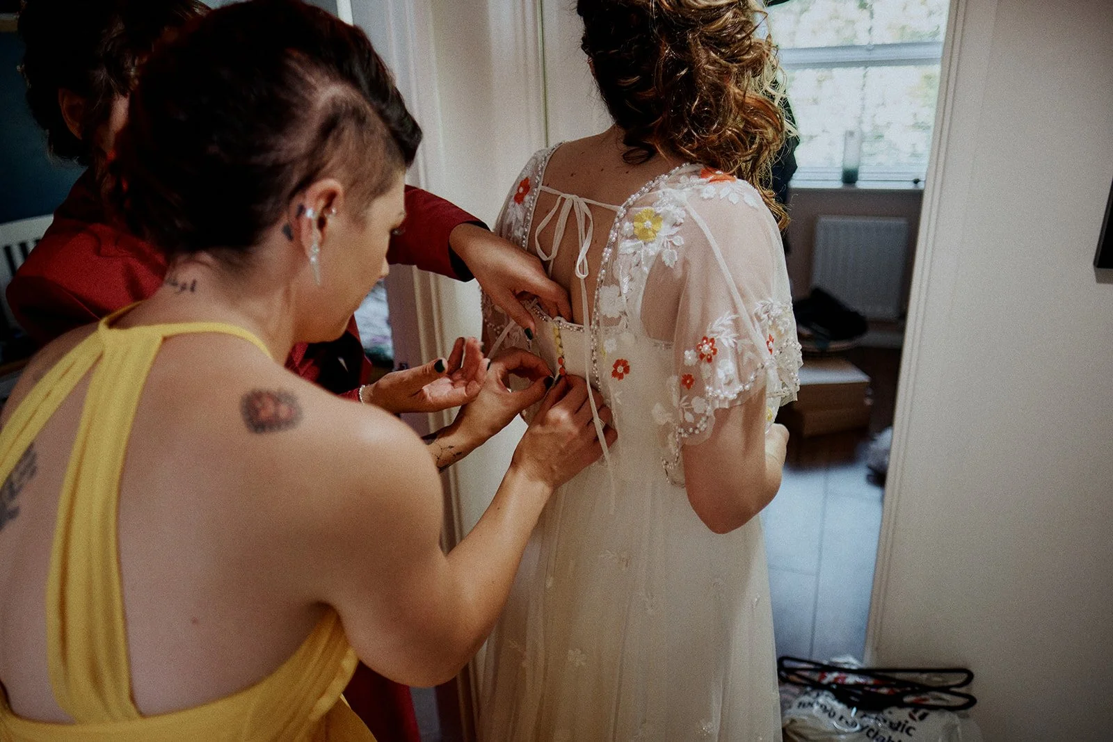 Wedding at Maidens barn