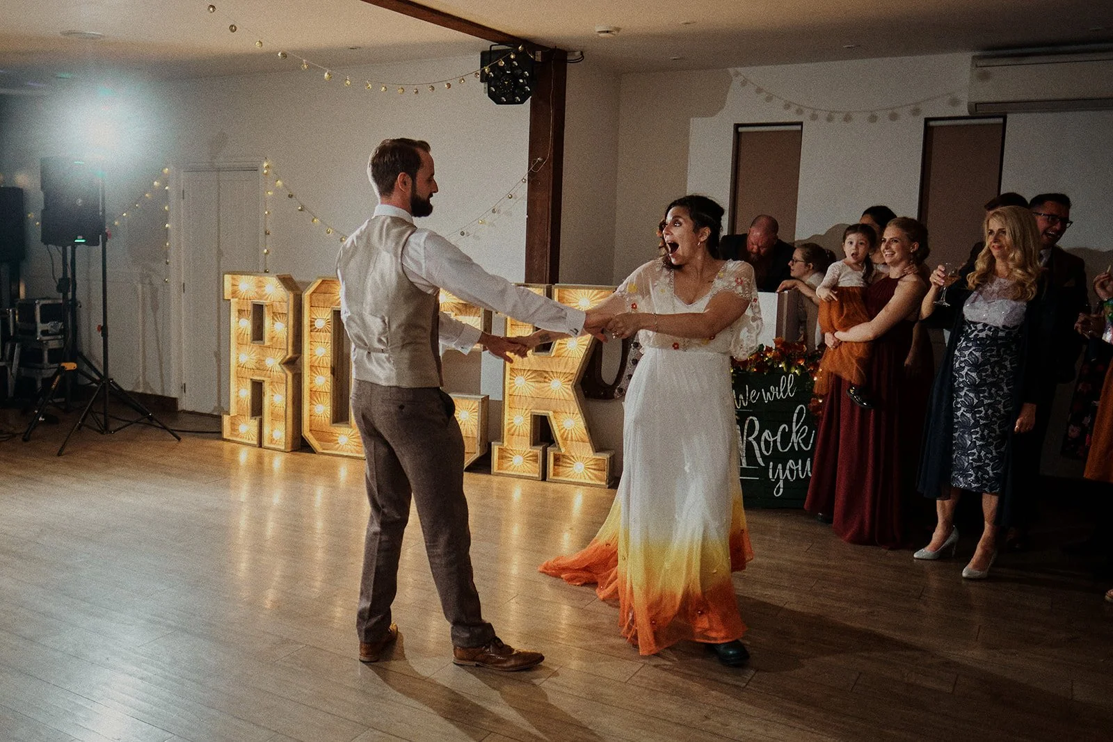 Wedding at Maidens barn