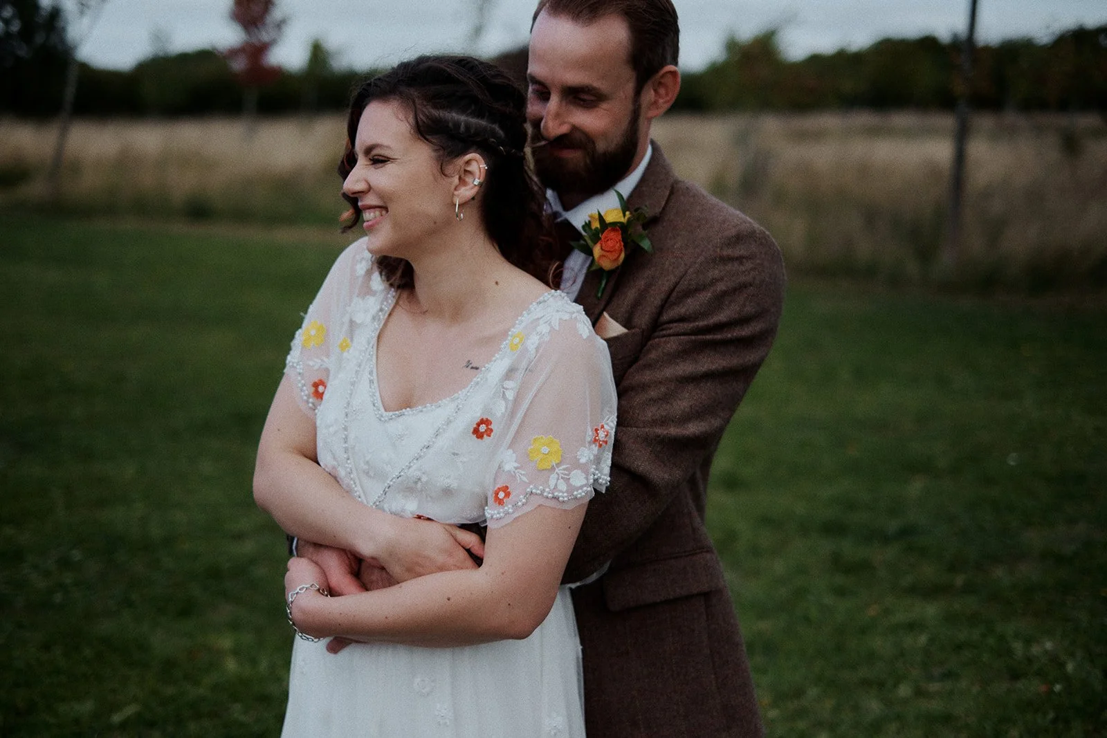 Wedding at Maidens barn