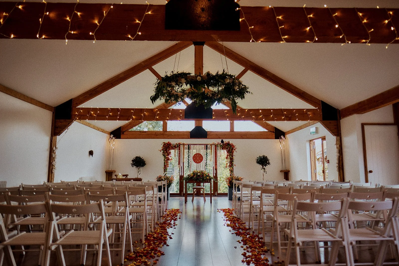Wedding at Maidens barn