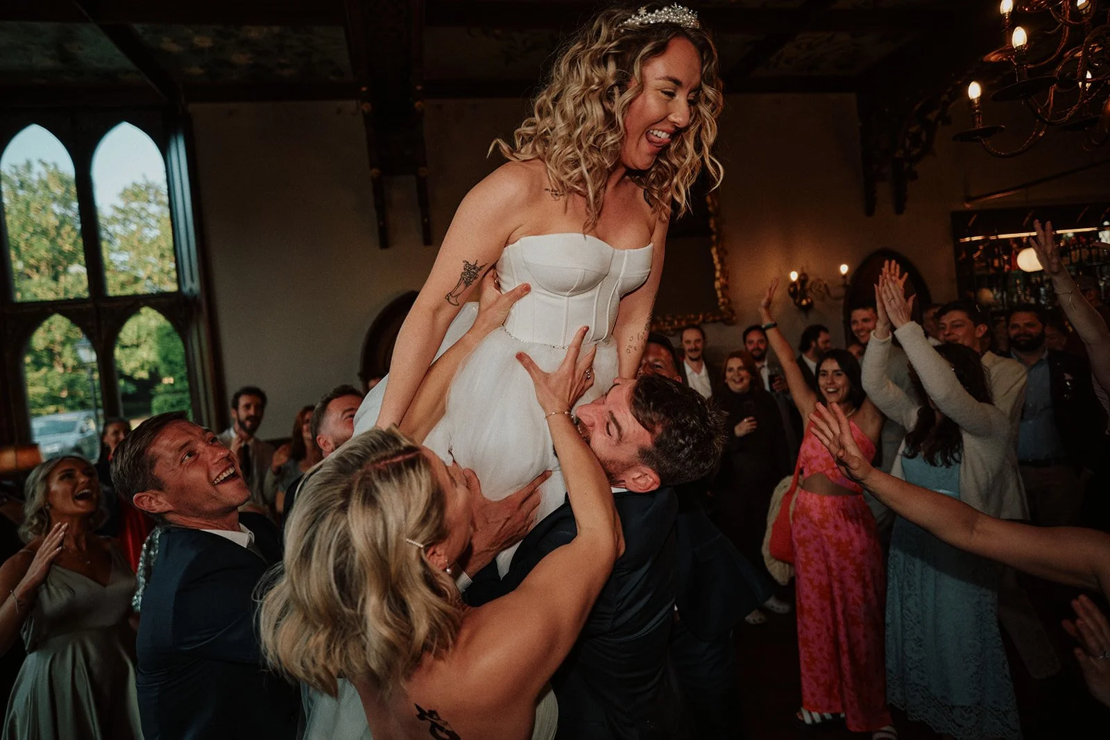 Wedding at St osyth Priory