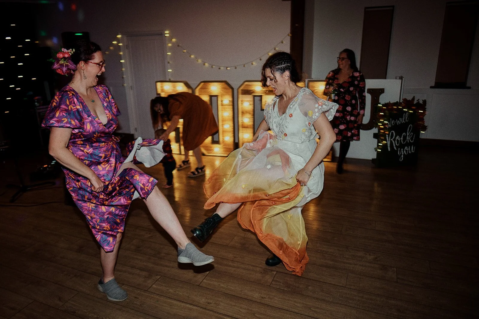 Wedding at Maidens barn