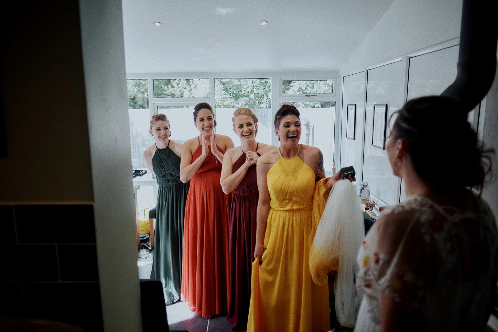 Wedding at Maidens barn