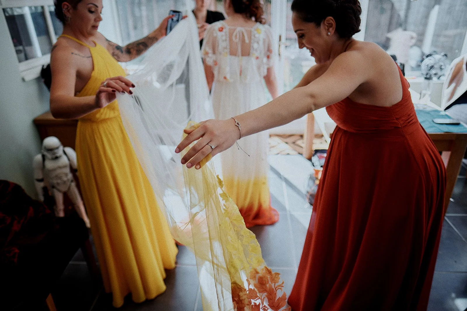 Wedding at Maidens barn