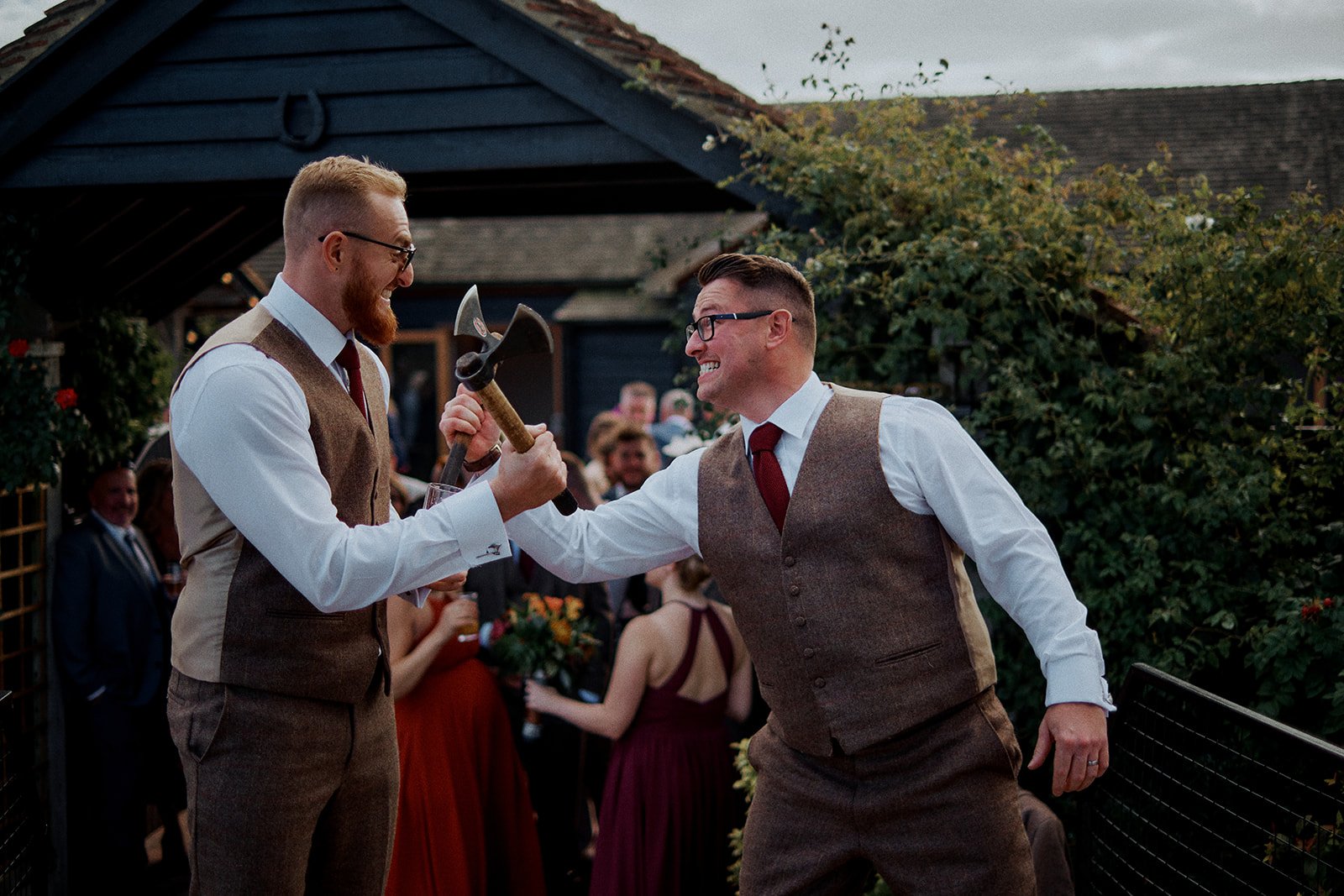 Wedding at Maidens barn