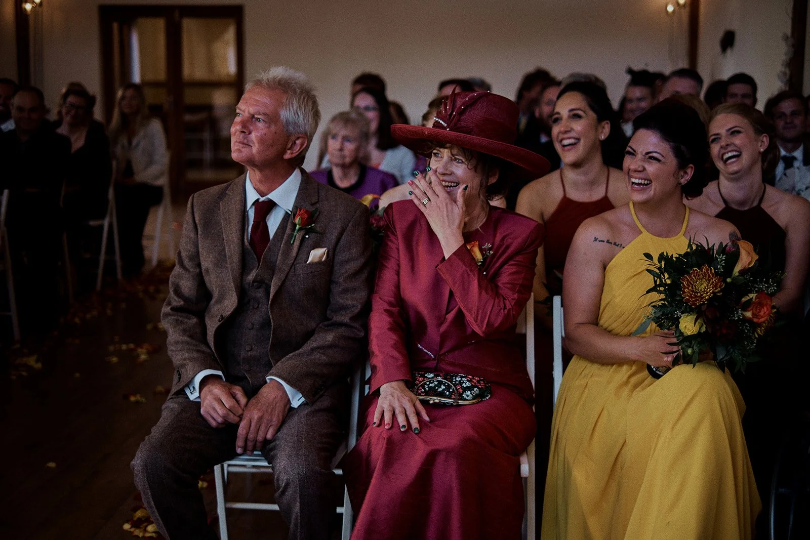 Wedding at Maidens barn