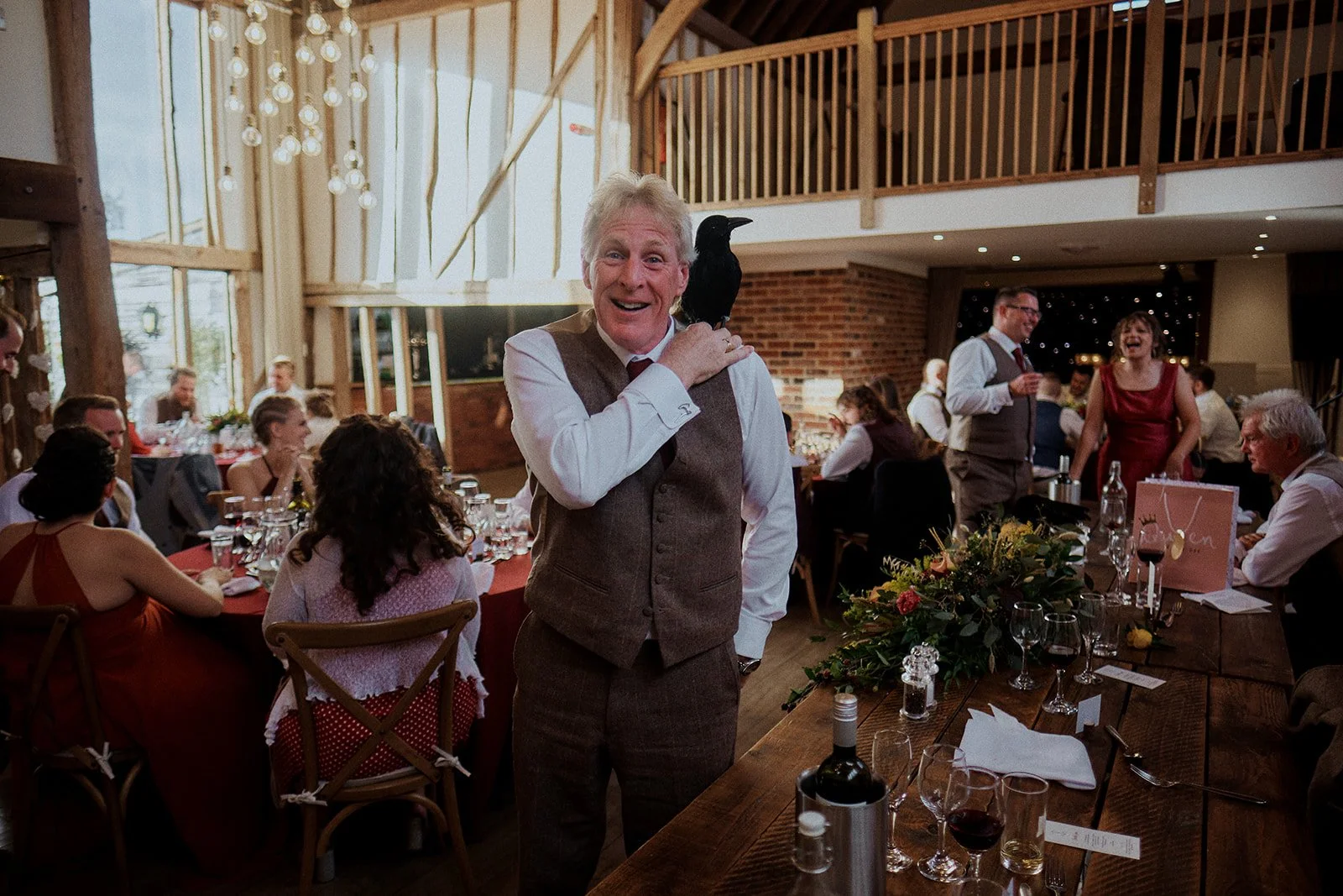 Wedding at Maidens barn