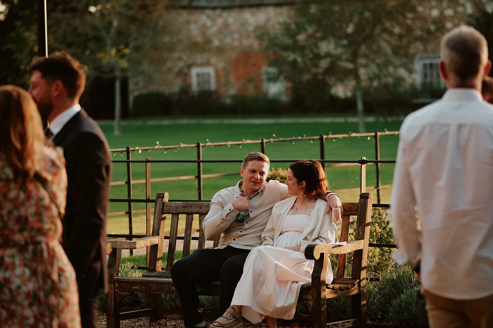 Wedding at St osyth Priory