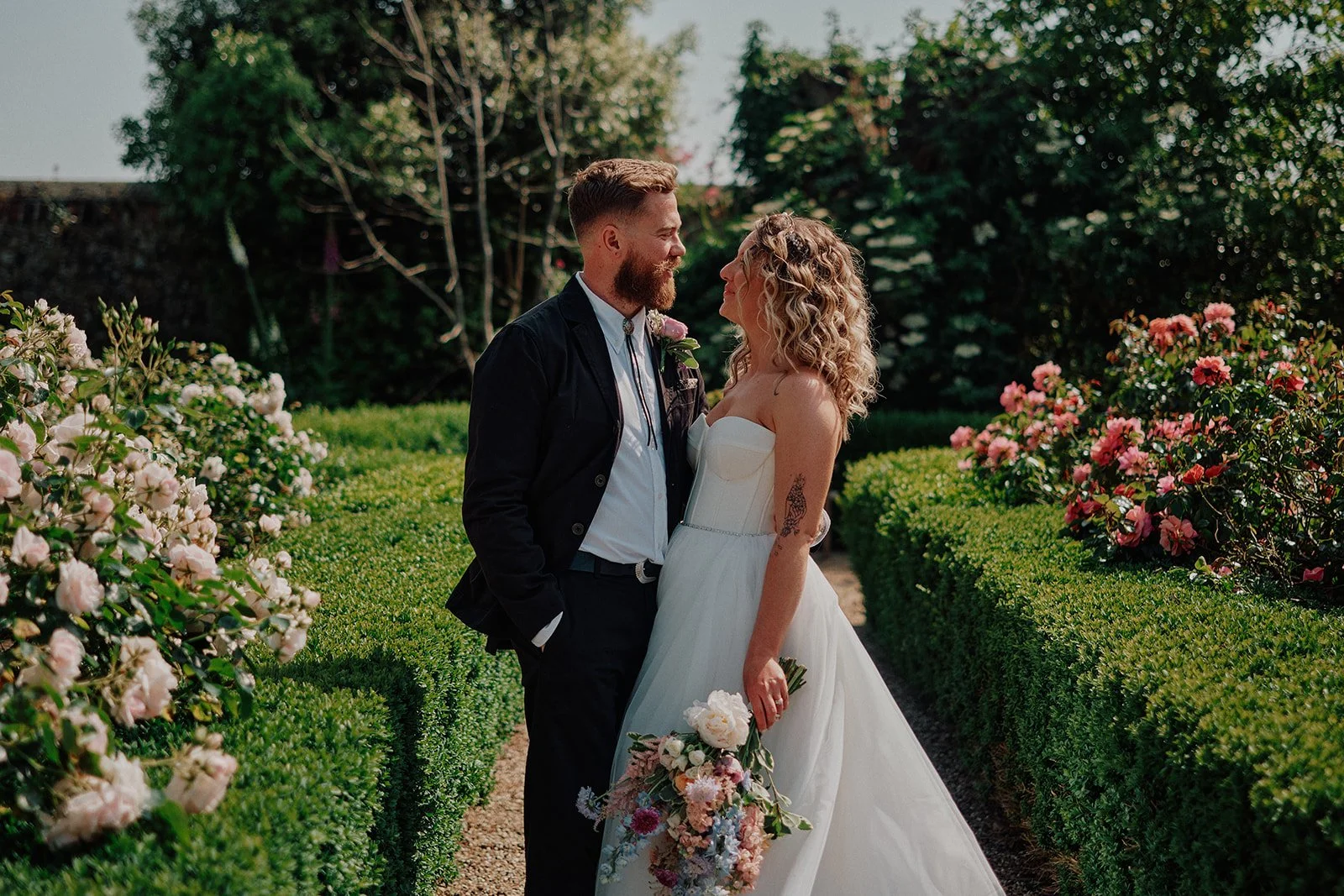 Wedding at St osyth Priory