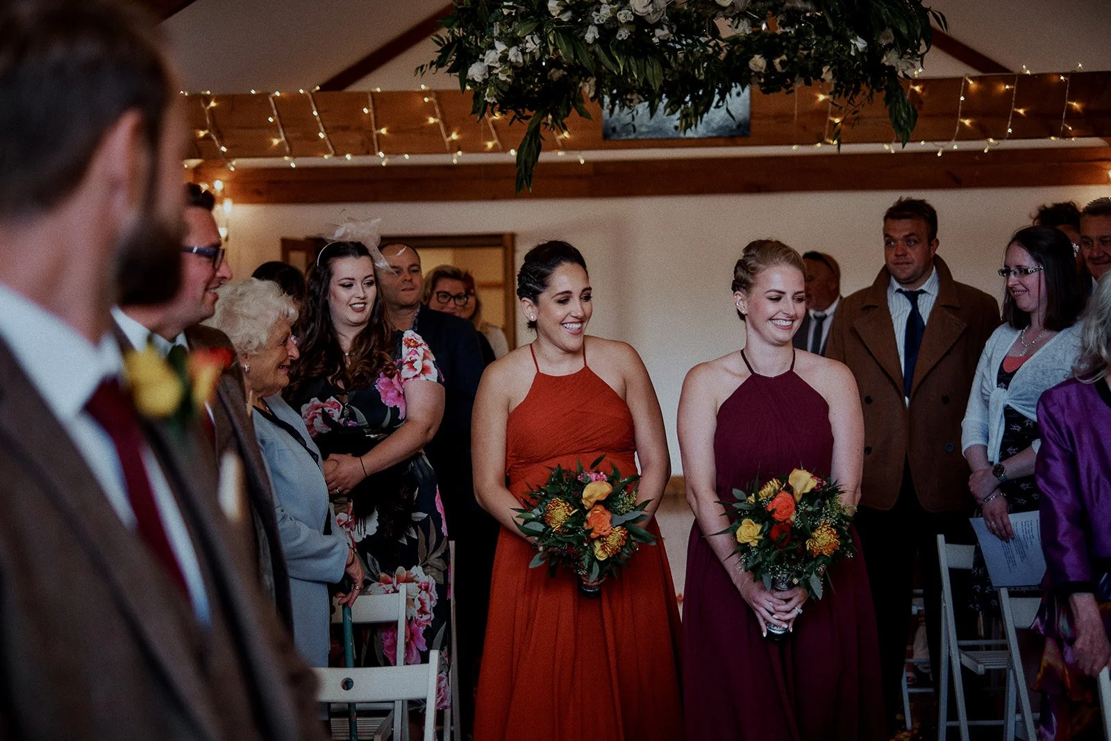 Wedding at Maidens barn