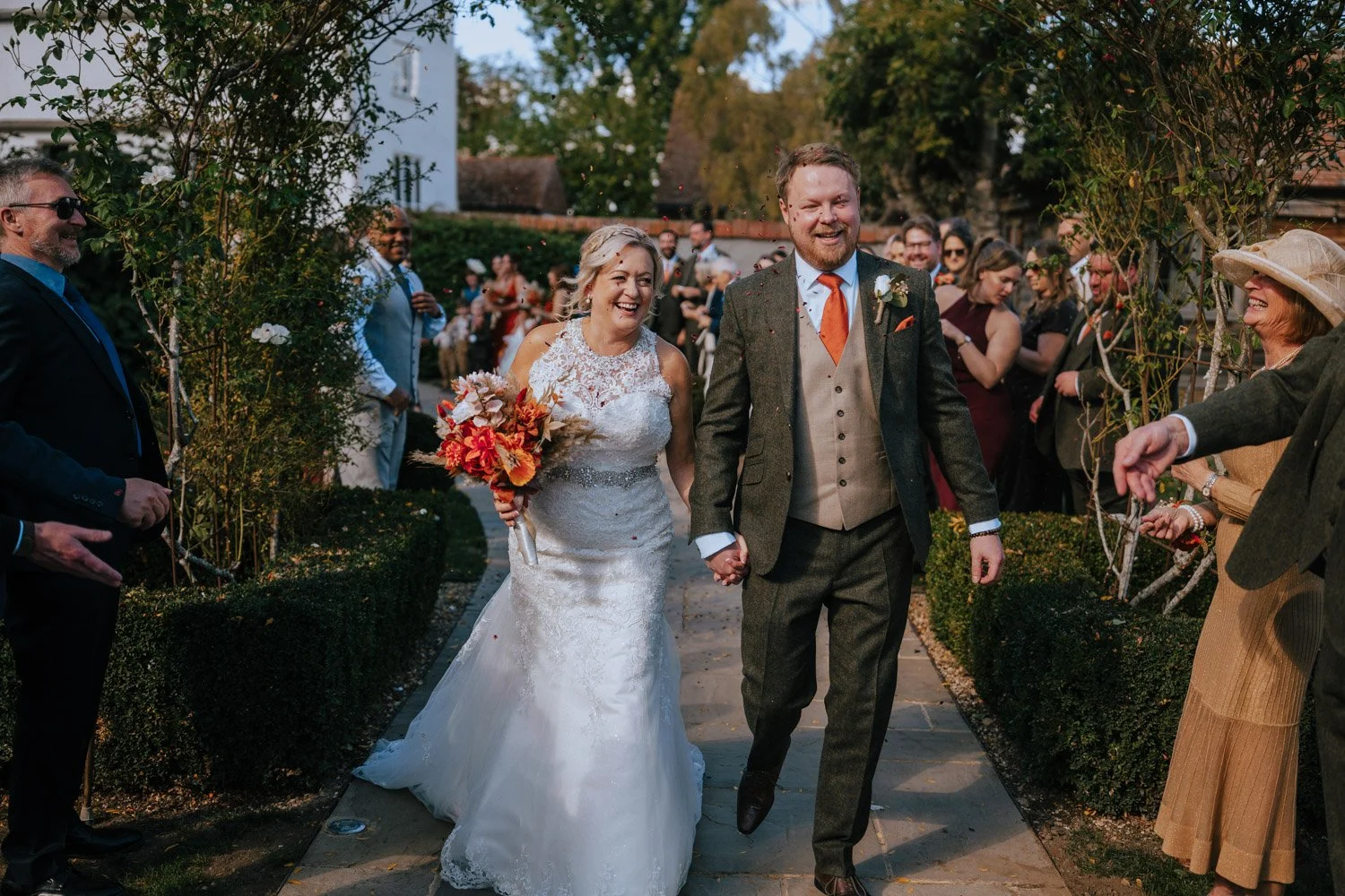 Houchins wedding venue Essex Bernice and Sam.