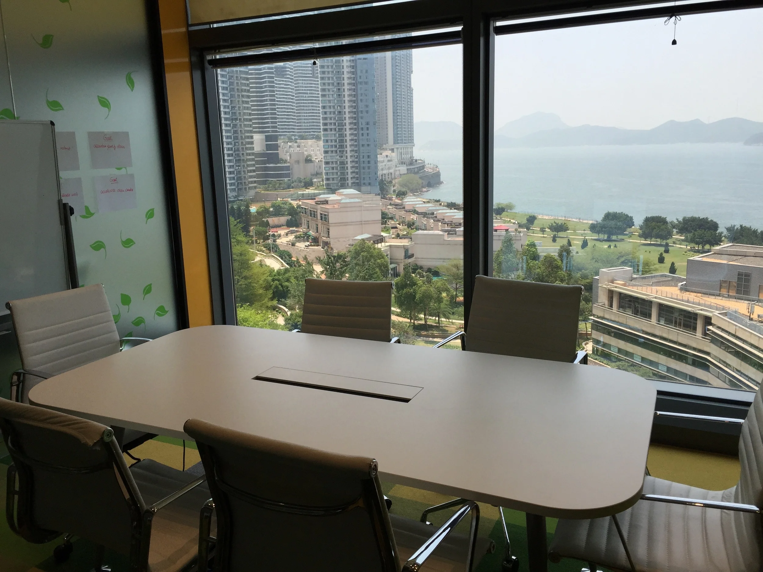 Co-working space and Cyberport in Hong Kong