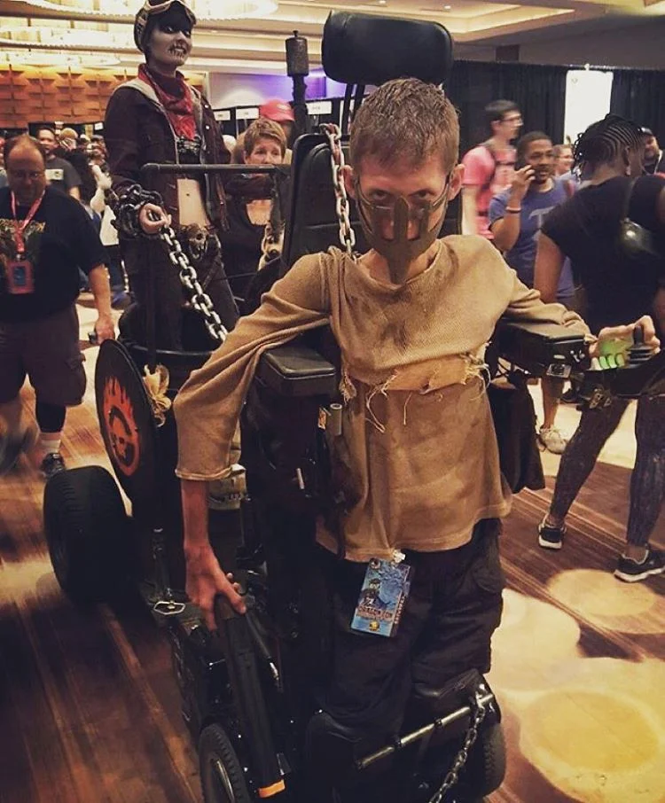 Disabled Student Owns Mad Max Cosplay; Earns Forever Place In Valhalla