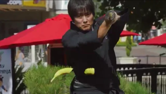 Real-life Fruit Ninja!