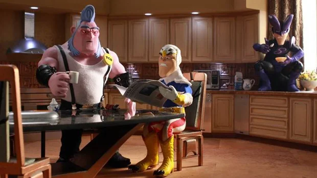 Still from SuperMansion, Image courtesy of Animation Magazine