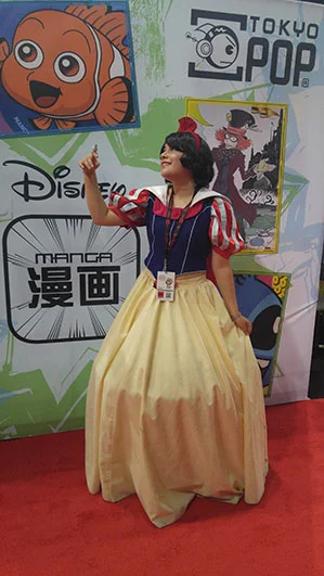 Snow White, complete with bird.