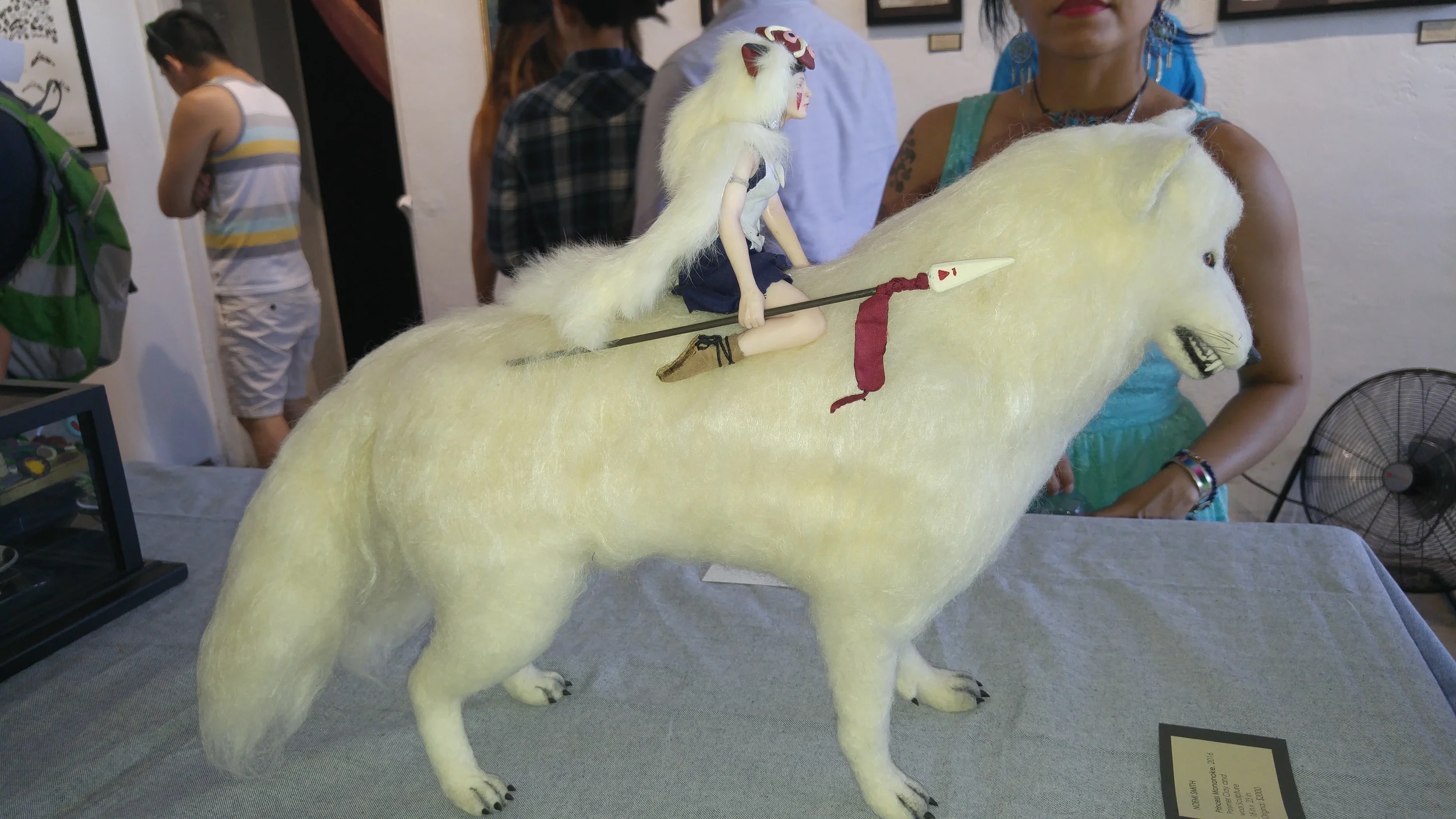Including this one of Mononoke Hime and the Wolf Goddess.