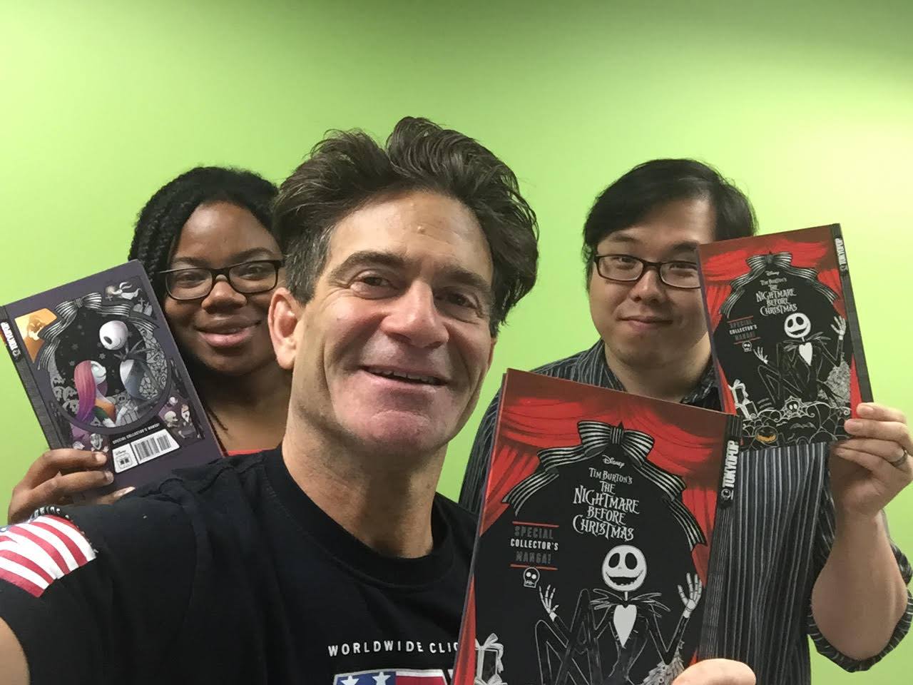 Team TOKYOPOP is celebrating the arrival!
