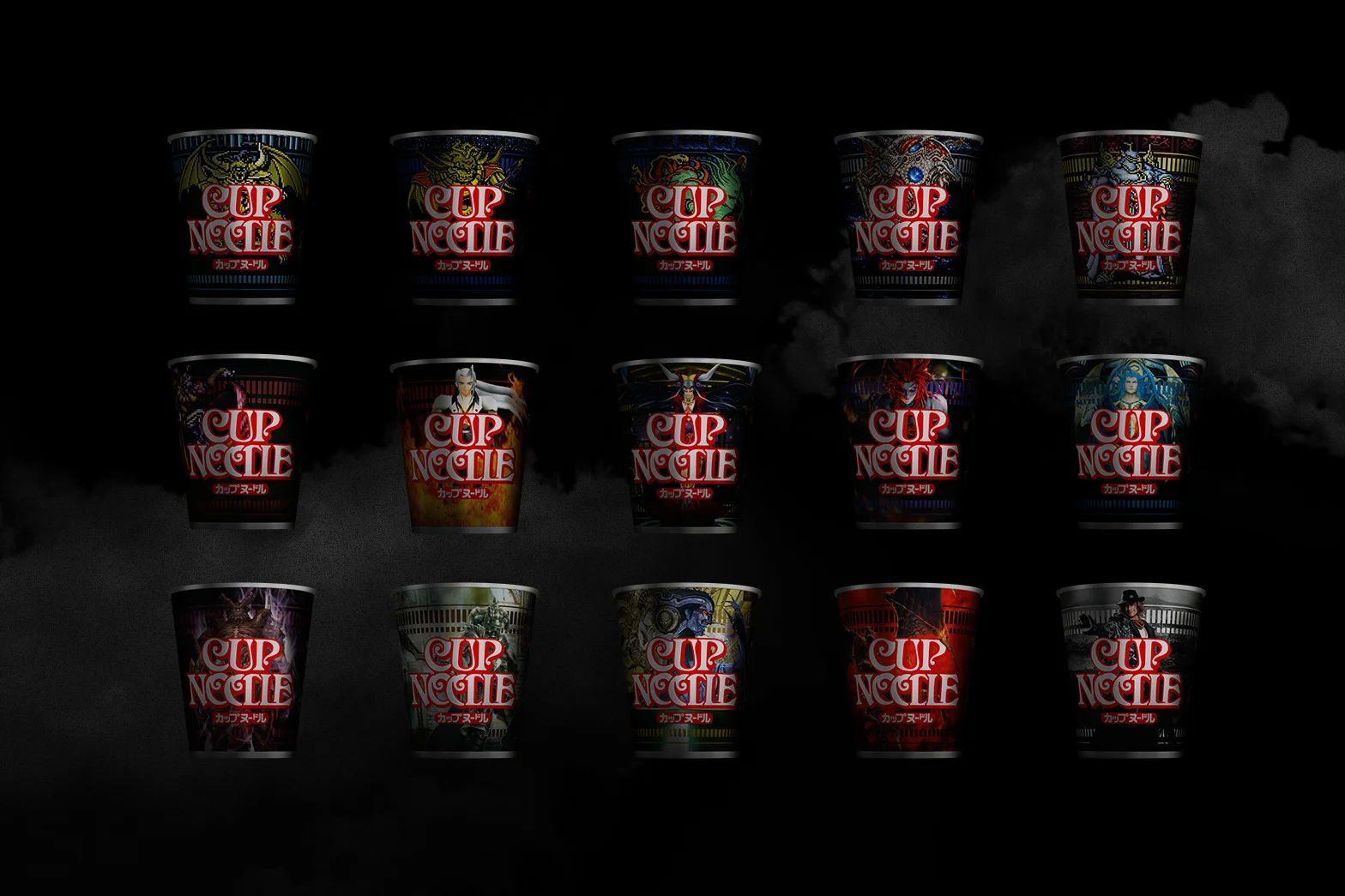 30 years of Final Fantasy celebrated...with CUP NOODLE???
