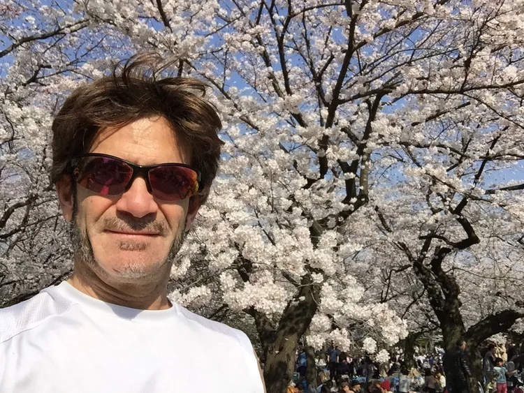 Our fearless leader Stu Levy loves going to Hanami when he can.