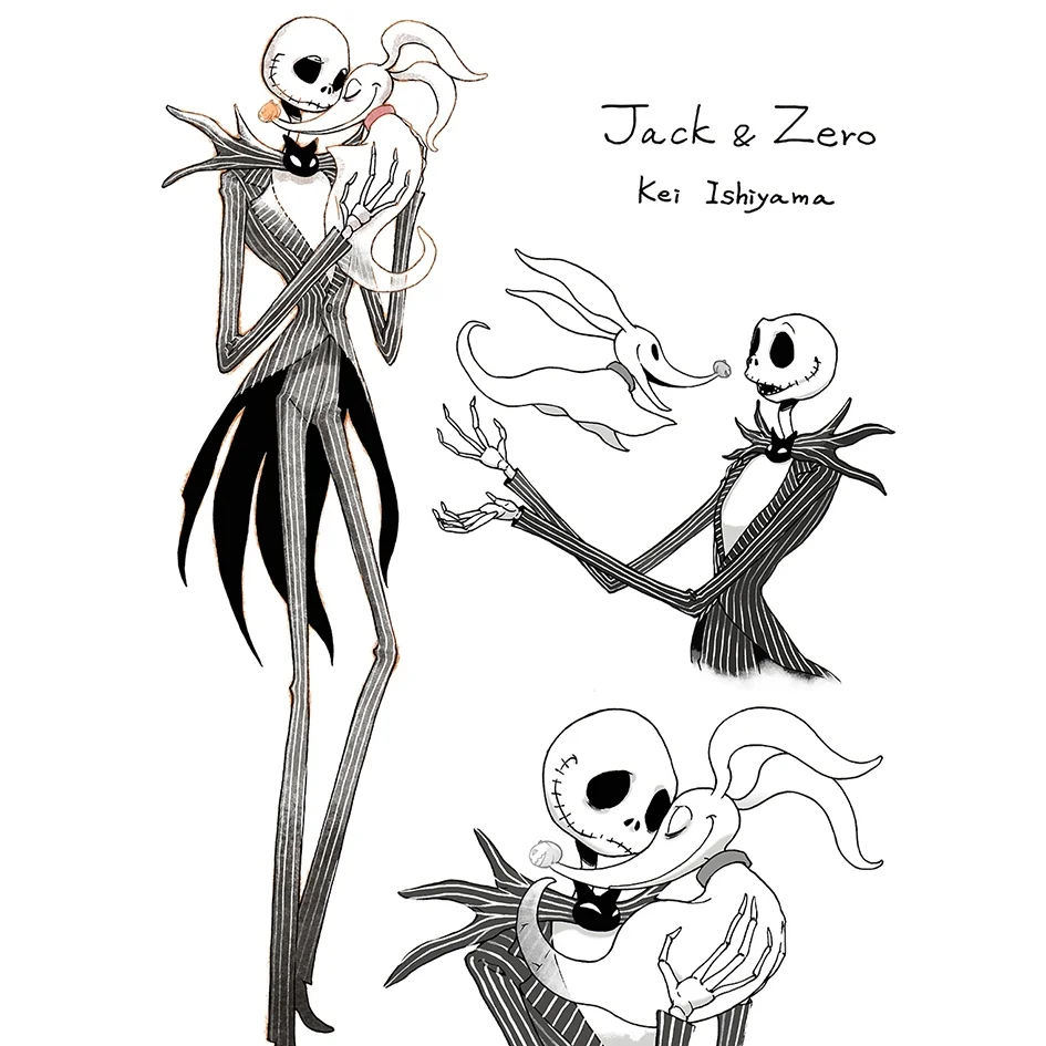 Jack and Zero get redesigned for Nightmare Before Christmas sequel comic