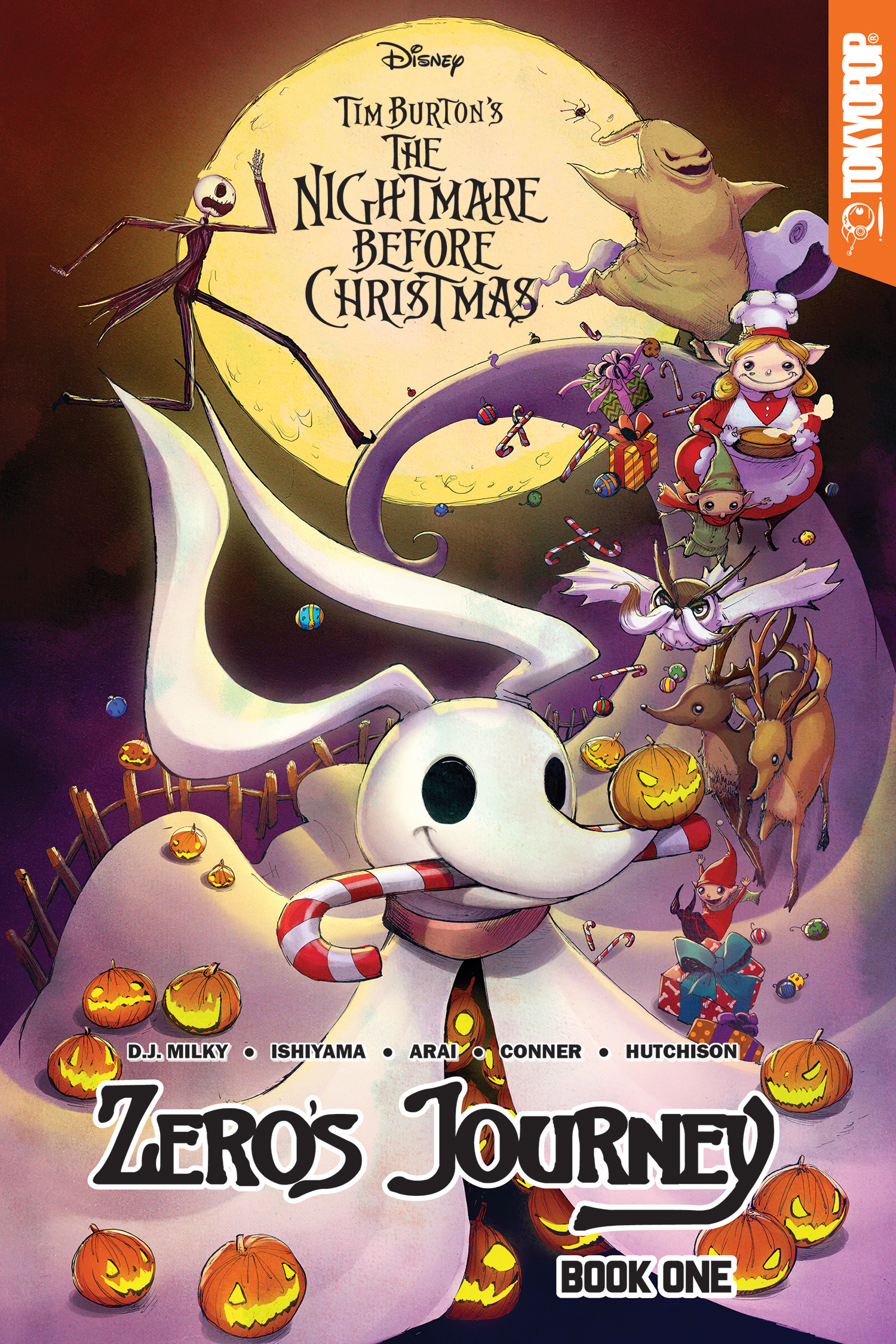 Disney Tim Burton's The Nightmare Before Christmas: Zero's Journey, GN Book 1 (FYE variant)