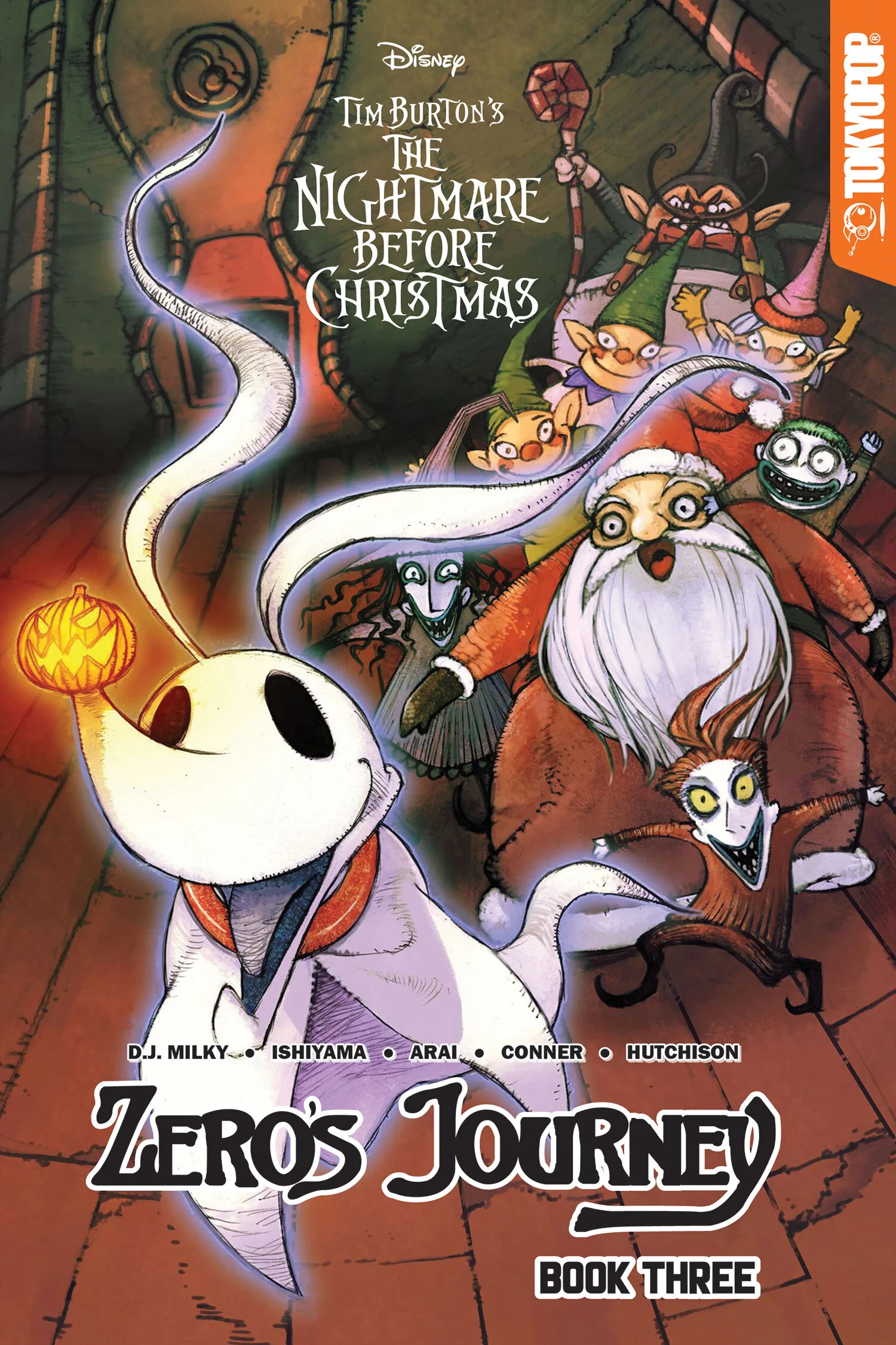 Disney Manga: The Nightmare Before Christmas — Zero's Journey, Book 3