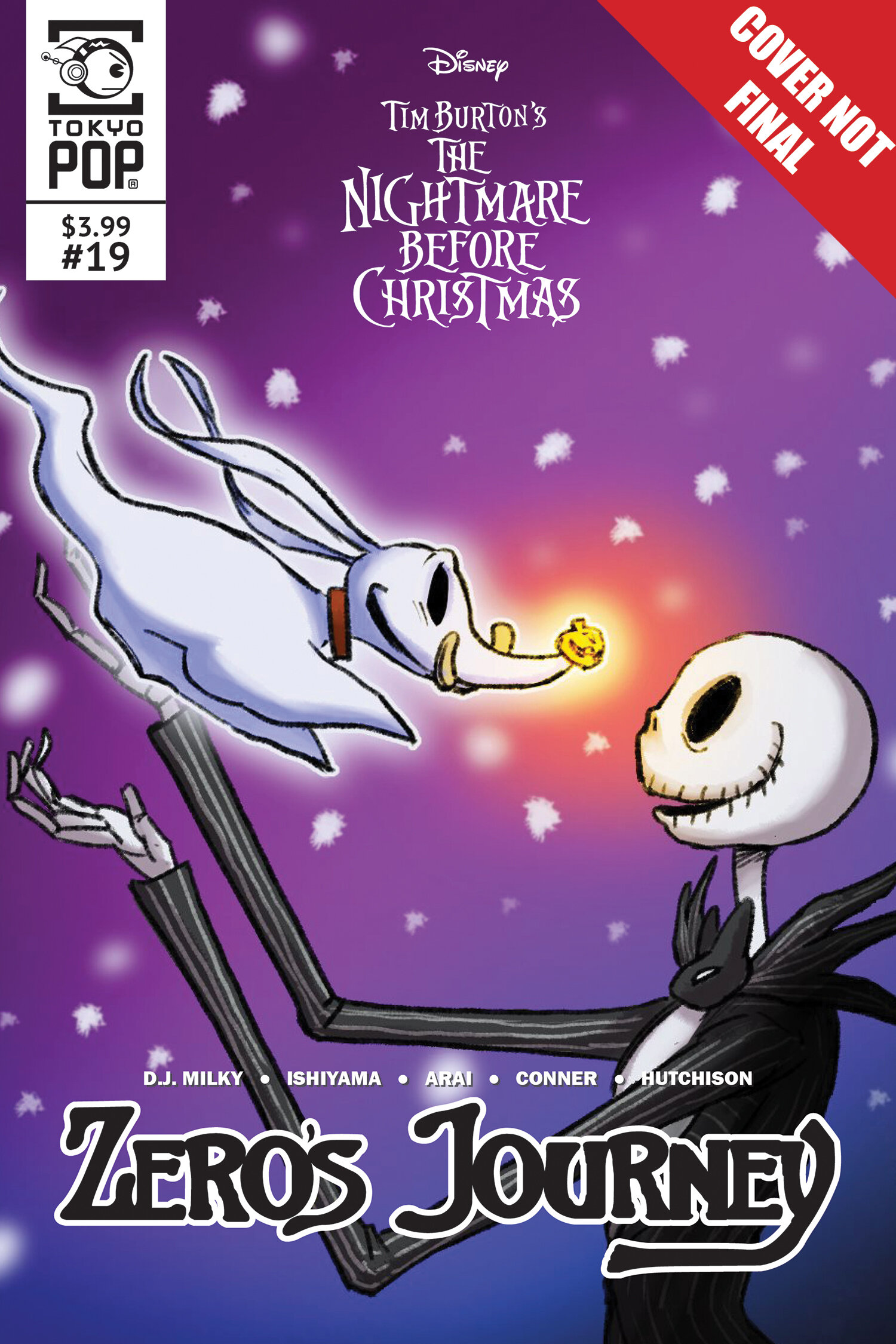  Disney Manga: The Nightmare Before Christmas - Zero's Journey, Issue #19